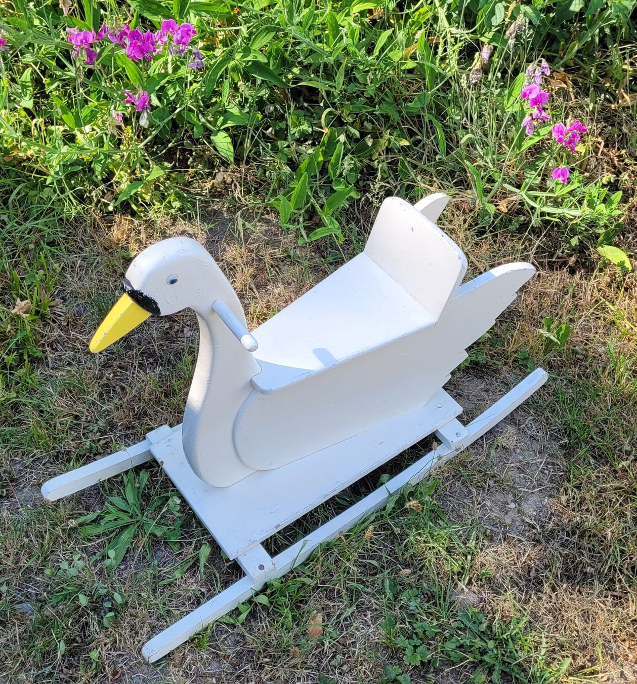 Giocattoli: Jouet ancien à bascule "Cygne" – Usato da Pully venduto da Winzy