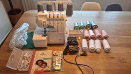 Overlock Nähmaschine Gritzer 788 mit Zubehör selten gebrauch