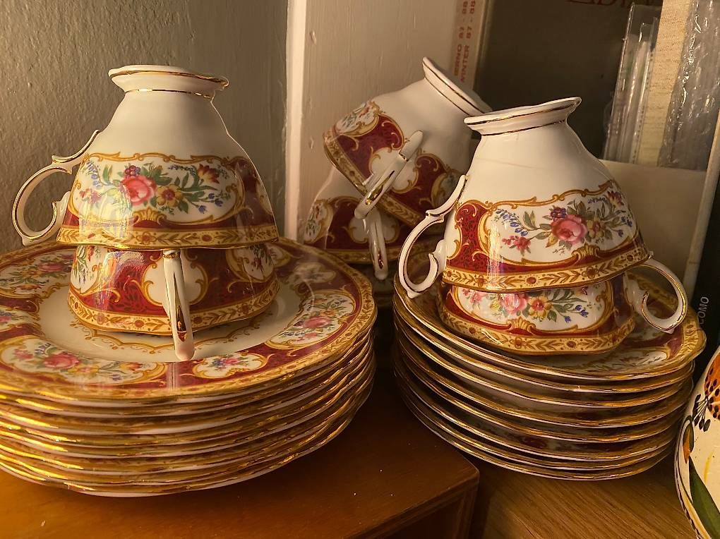 Set di piatti: Servizio da the e dolce per sei coperti – Usato da Origlio venduto da eli_gk55 1