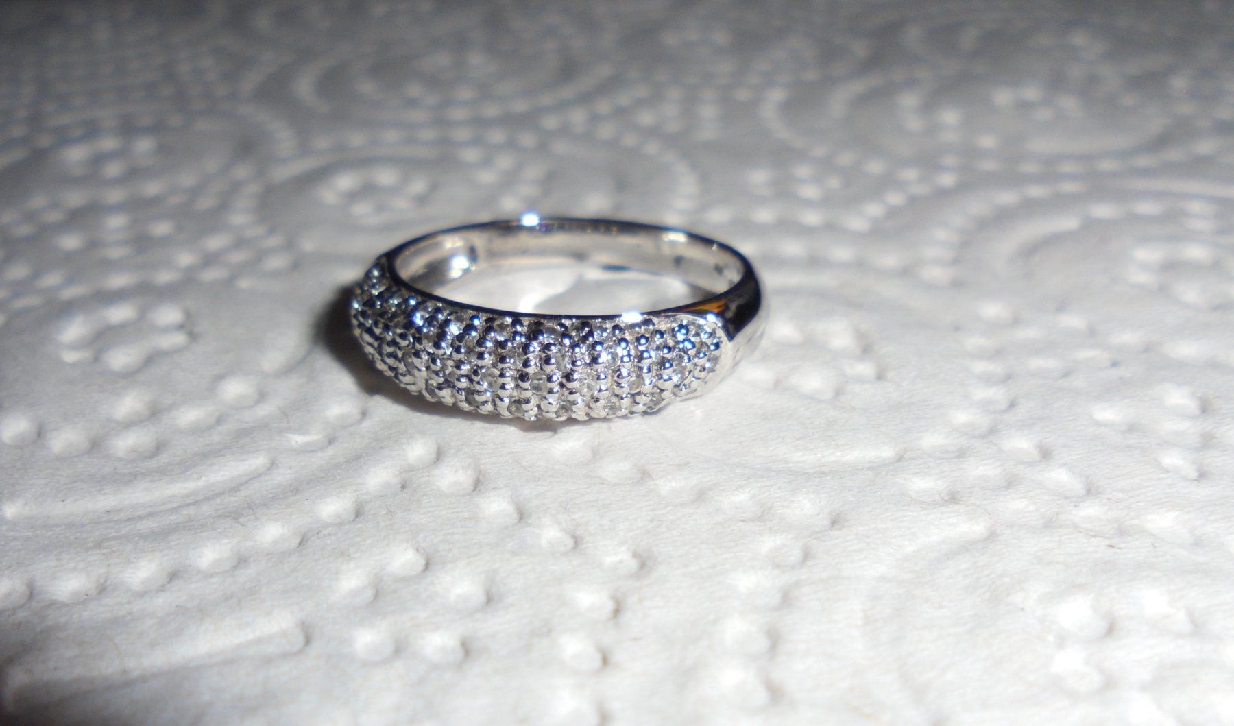 Anelli: Echtschmuck: Zirkon-Silberring 53/17 – Nuovo (secondo la descrizione) da Zuchwil venduto da maumauchi 9