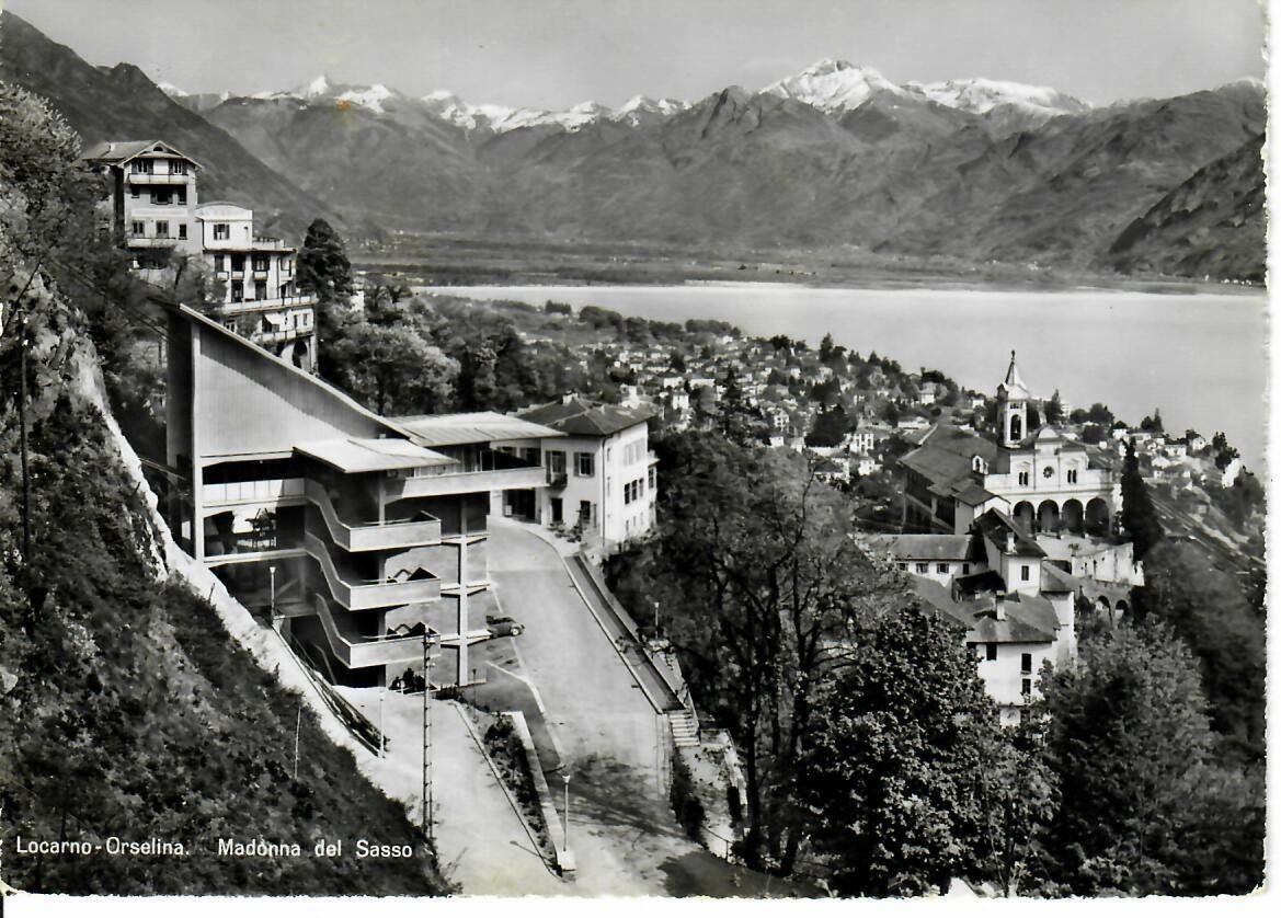 Cartoline postali: Locarno - Orselina – Usato da Hochdorf venduto da Ziegel-16