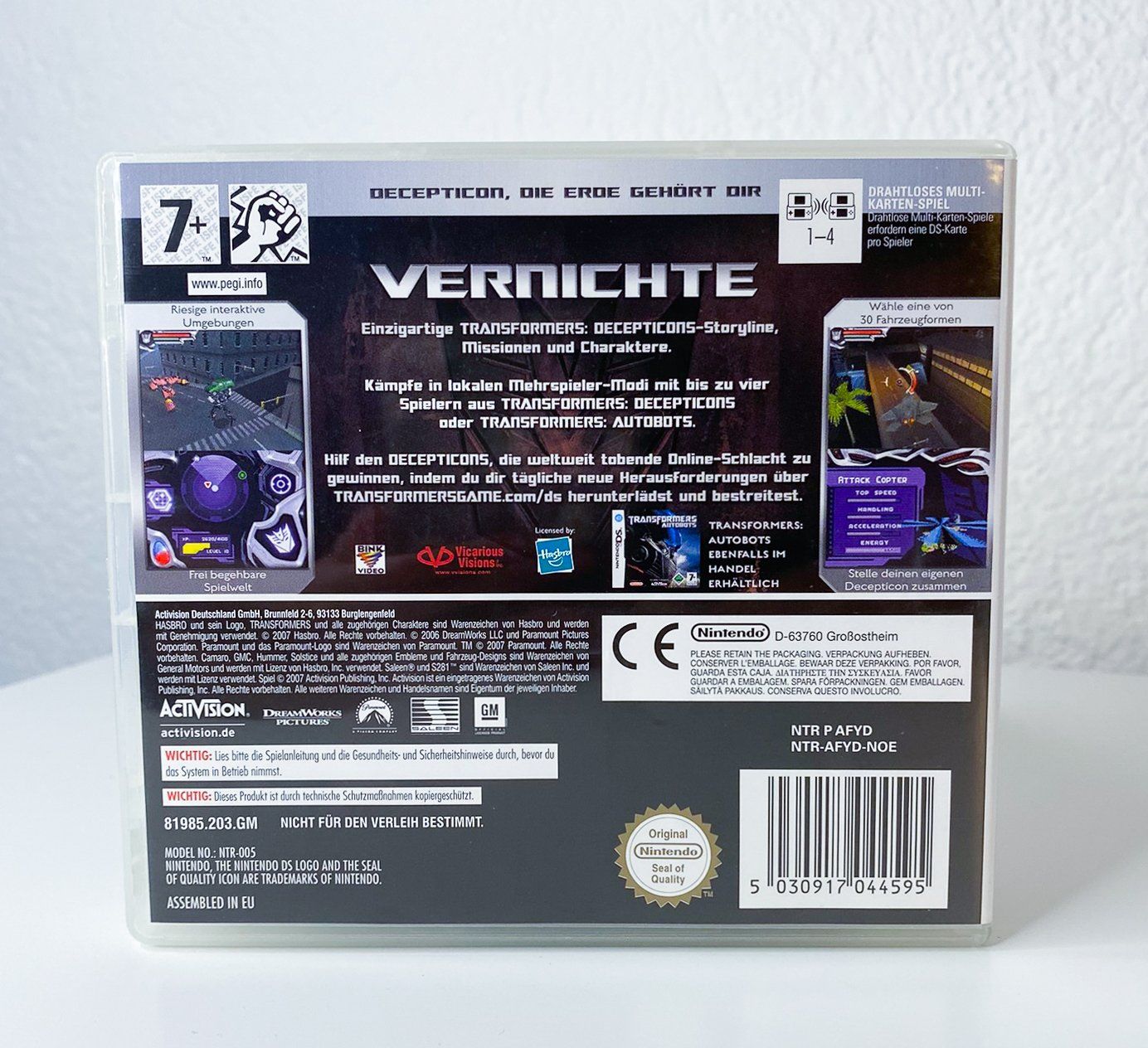 Jeux: Transformers Decepticons Nintendo DS – D'occasion à St. Gallen par bubblybee 1