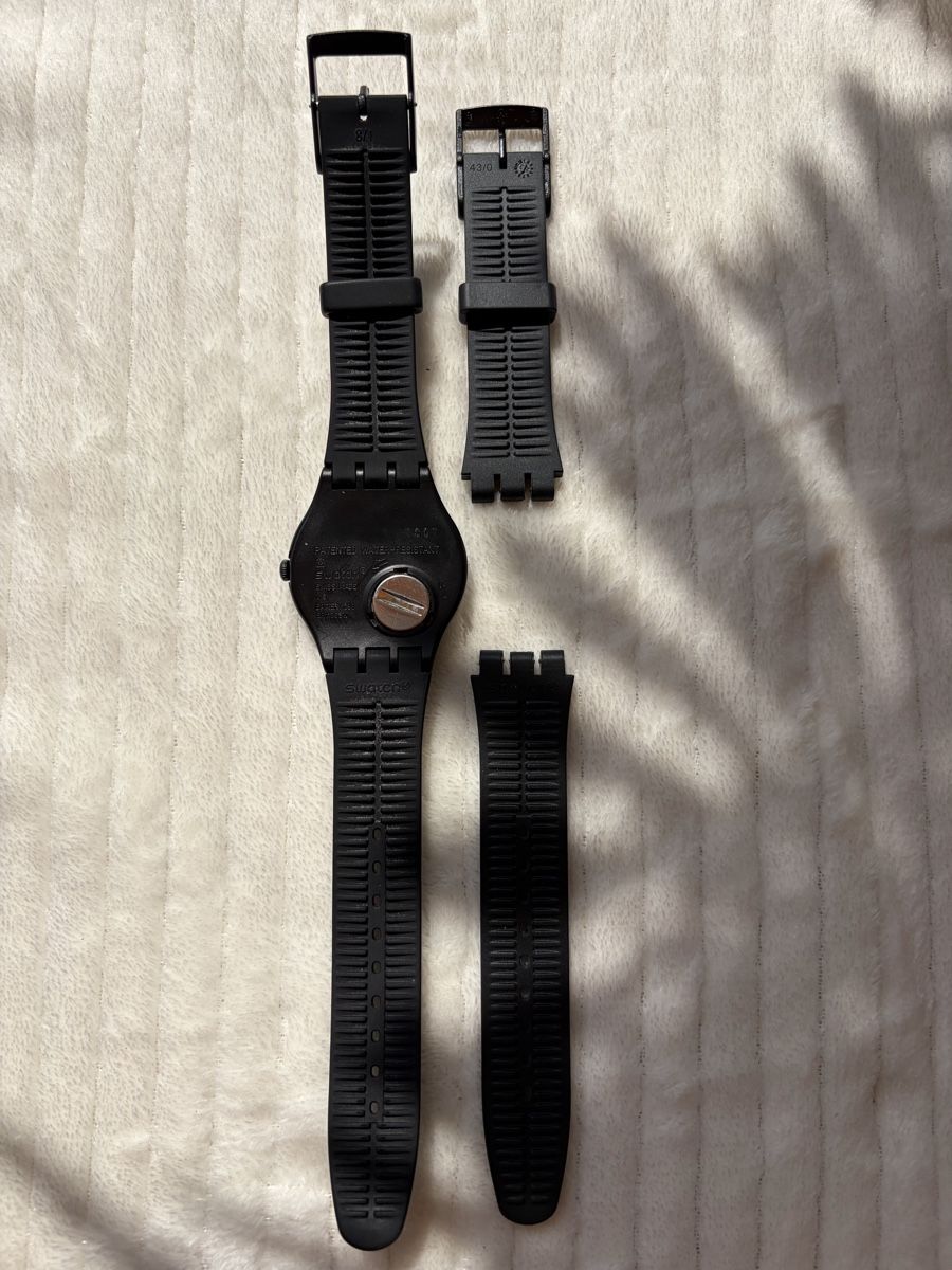Swatch Orologi: Ältere Swatch New Gent mit Ersatzband – Usato da Möhlin venduto da seerose6 3