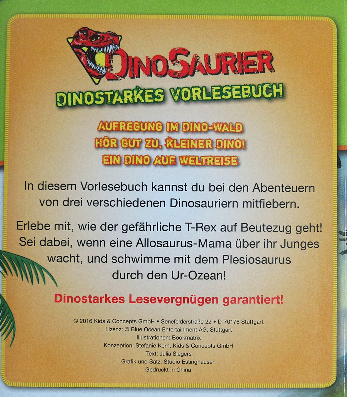 Bücher: Dinosaurier - Dinostarkes Vorlesebuch - Kindersachbuch – Gebraucht aus Auenstein von Padabimbim 1