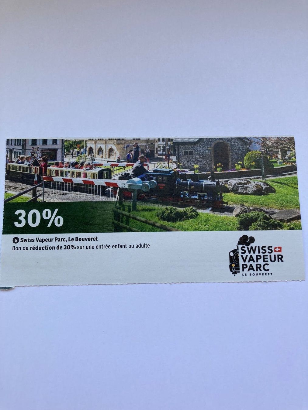 Buoni: Swiss Vapeur Parc Le Bouveret – Nuovo (secondo la descrizione) da Bressaucourt venduto da lilitisha