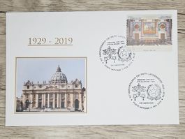 CL05 Enveloppe + Timbre Poste Vaticane 2019