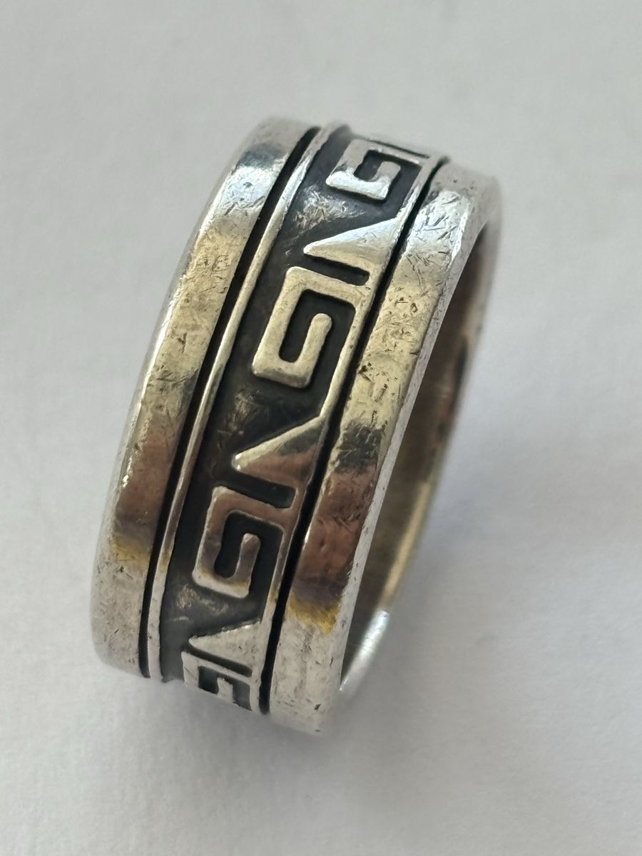 Ringe: Ring Silber 925 mit griechischem Muster gebraucht – Gebraucht aus Langnau am Albis von flusspflege