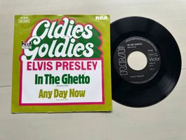 ELVIS PRESLEY tolle Single Hit Kult In the ghetto RnR Top