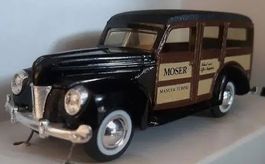 Moser Ford Woody Modellauto 1939 Sammlerauto OVP