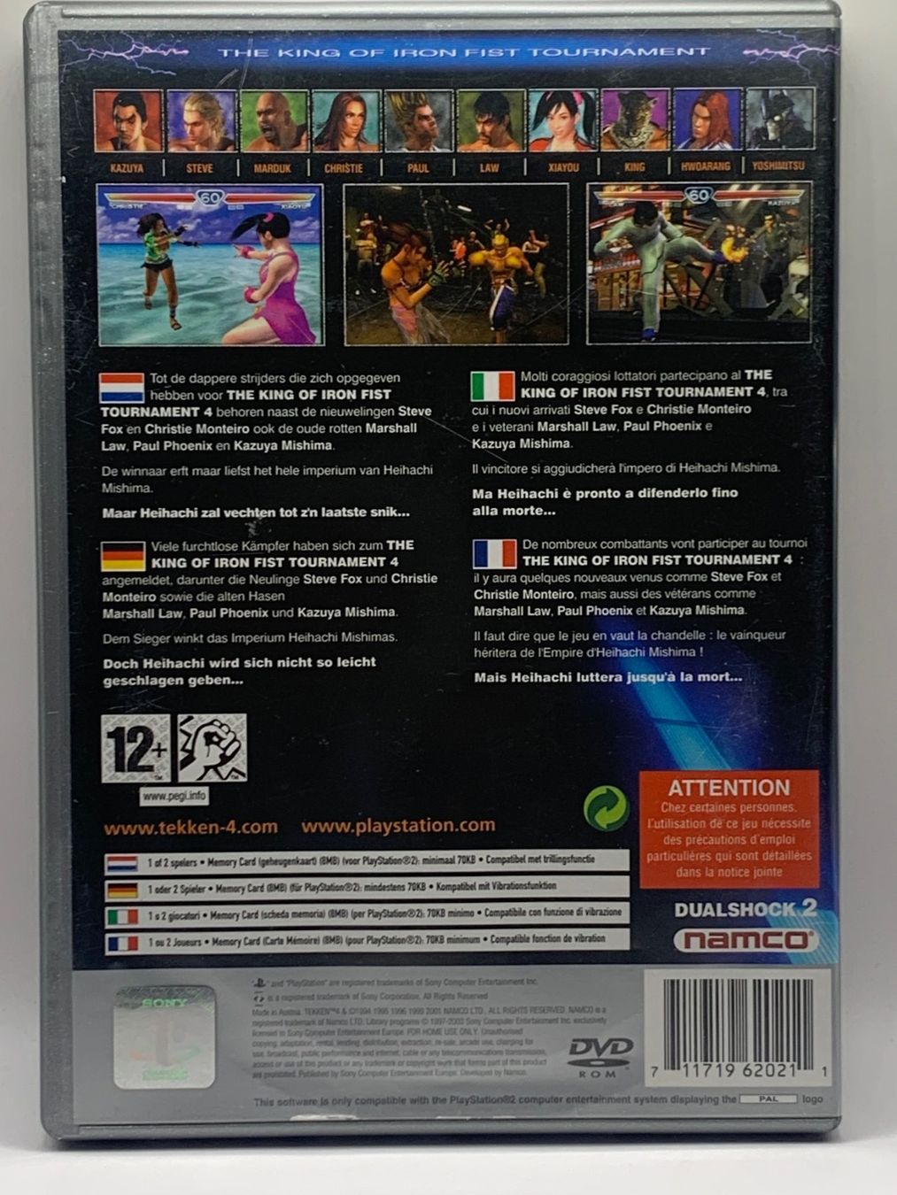 Sony Giochi: PS2 - Tekken 4 Platinum – Usato da Ostermundigen venduto da RG-Collector 1