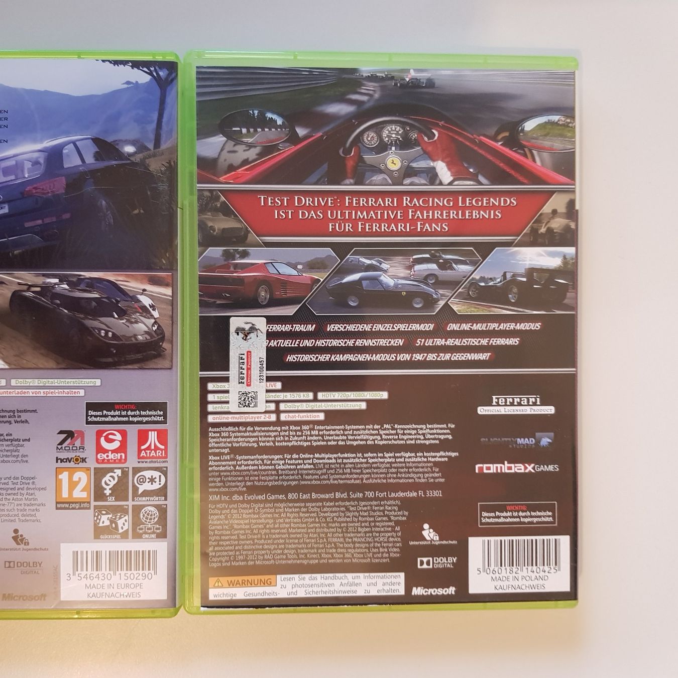 Microsoft Giochi: Test Drive - Games /Xbox 360 – Usato da Münchenstein venduto da 2DGames 2