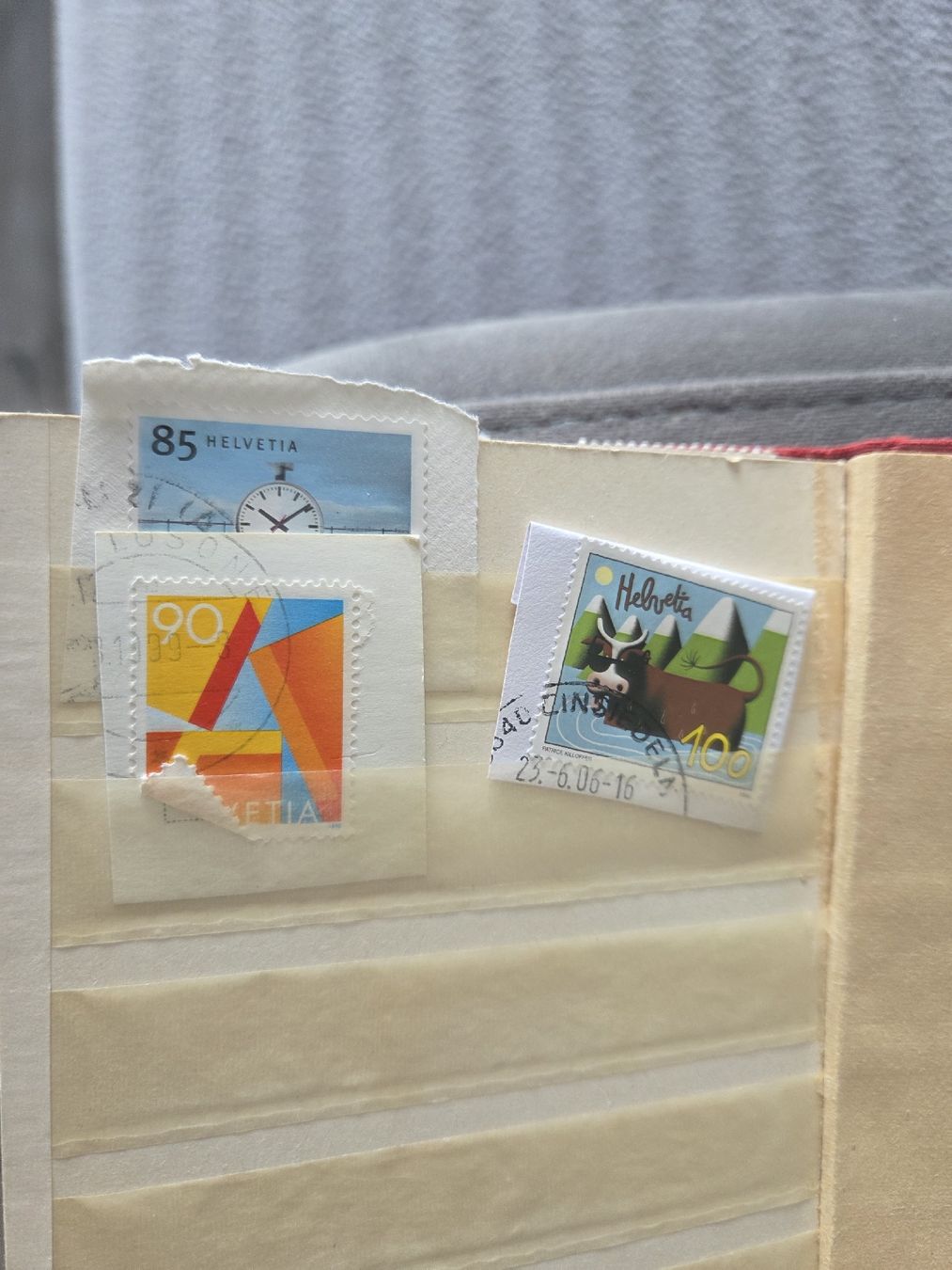 Tutti i francobolli: Briefmarken Sammlung Schweiz & Spanien, Album – Usato da Bünzen venduto da Nine.miau 2