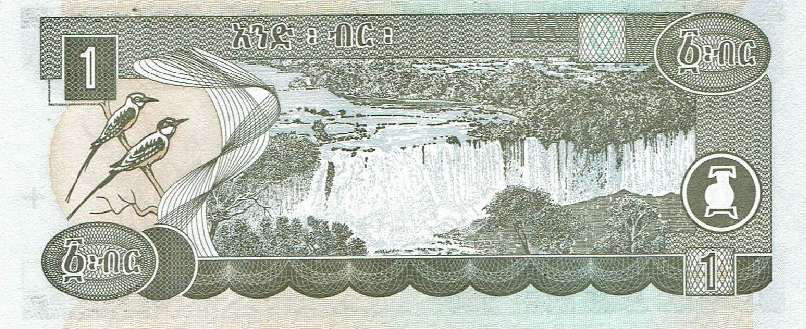 Banknoten: Ethiopia 1 Birr 2000-2008 P-46e UNZ – Neu (gemäss Beschreibung) aus Steffisburg von ber_8htf 1