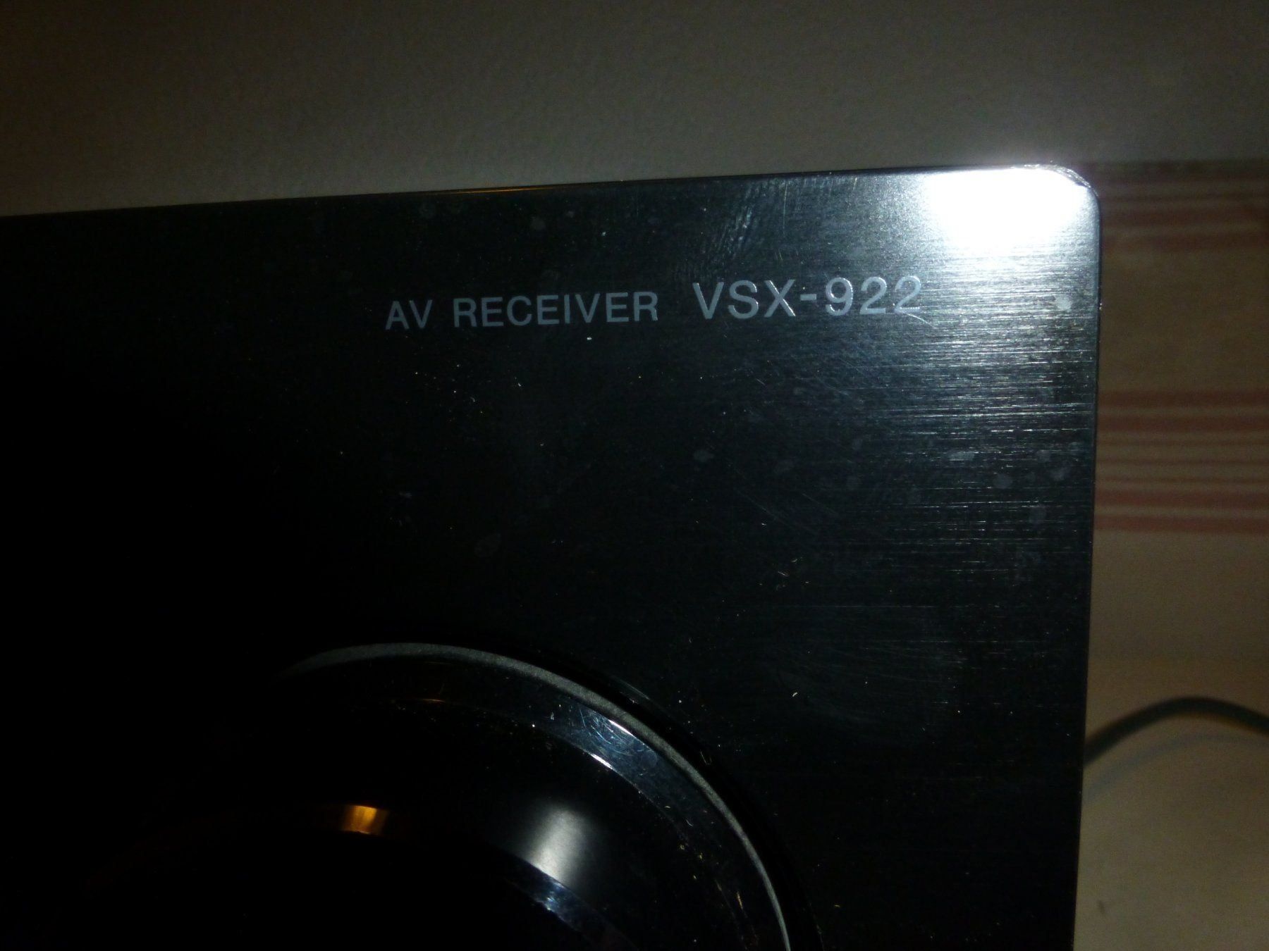 Pioneer Receiver: Pioneer VSX-922-K AV Receiver – Gebraucht aus Altstätten SG von  2