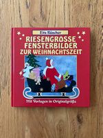 Riesengrosse Fensterbilder zur Weihnachtszeit