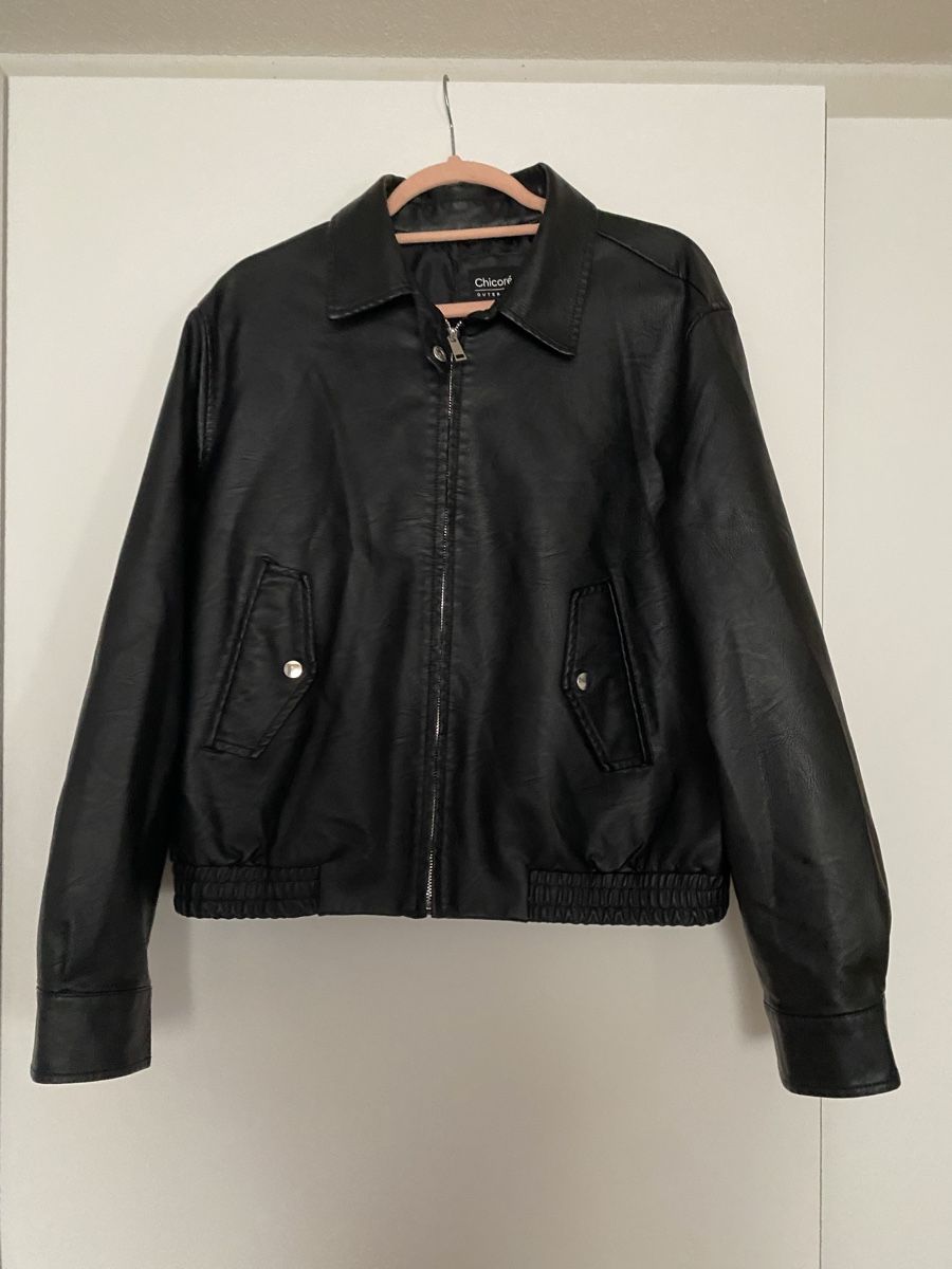Giacche: Schicke schwarze Lederjacke – Nuovo (secondo la descrizione) da Rechthalten venduto da Stephi_03