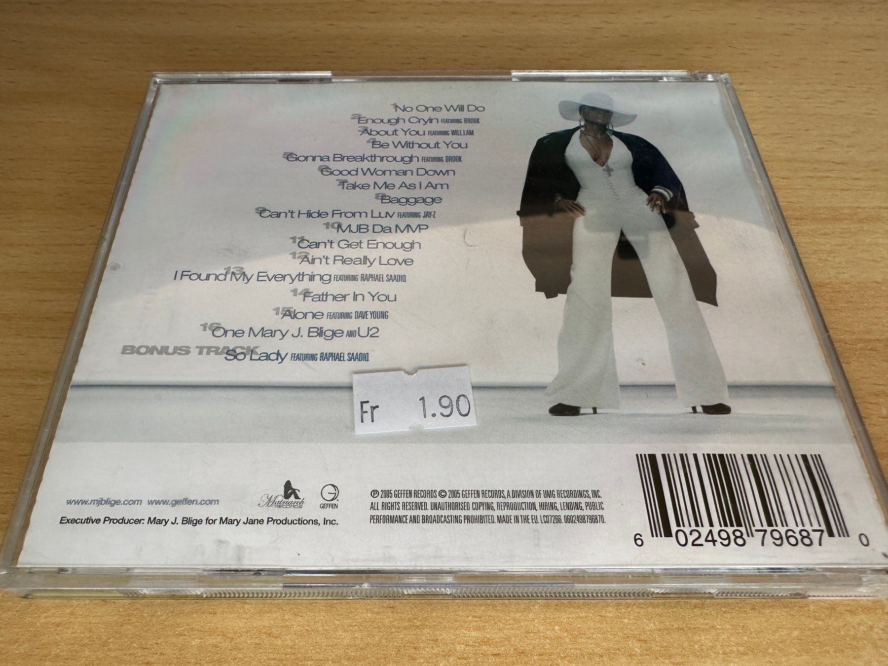 CDs: Mary J. Blige – The Breakthrough – Gebraucht aus Rikon im Tösstal von Alpenmutz 1
