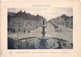 CHAUX - de - FONDS, le POD  sur carton