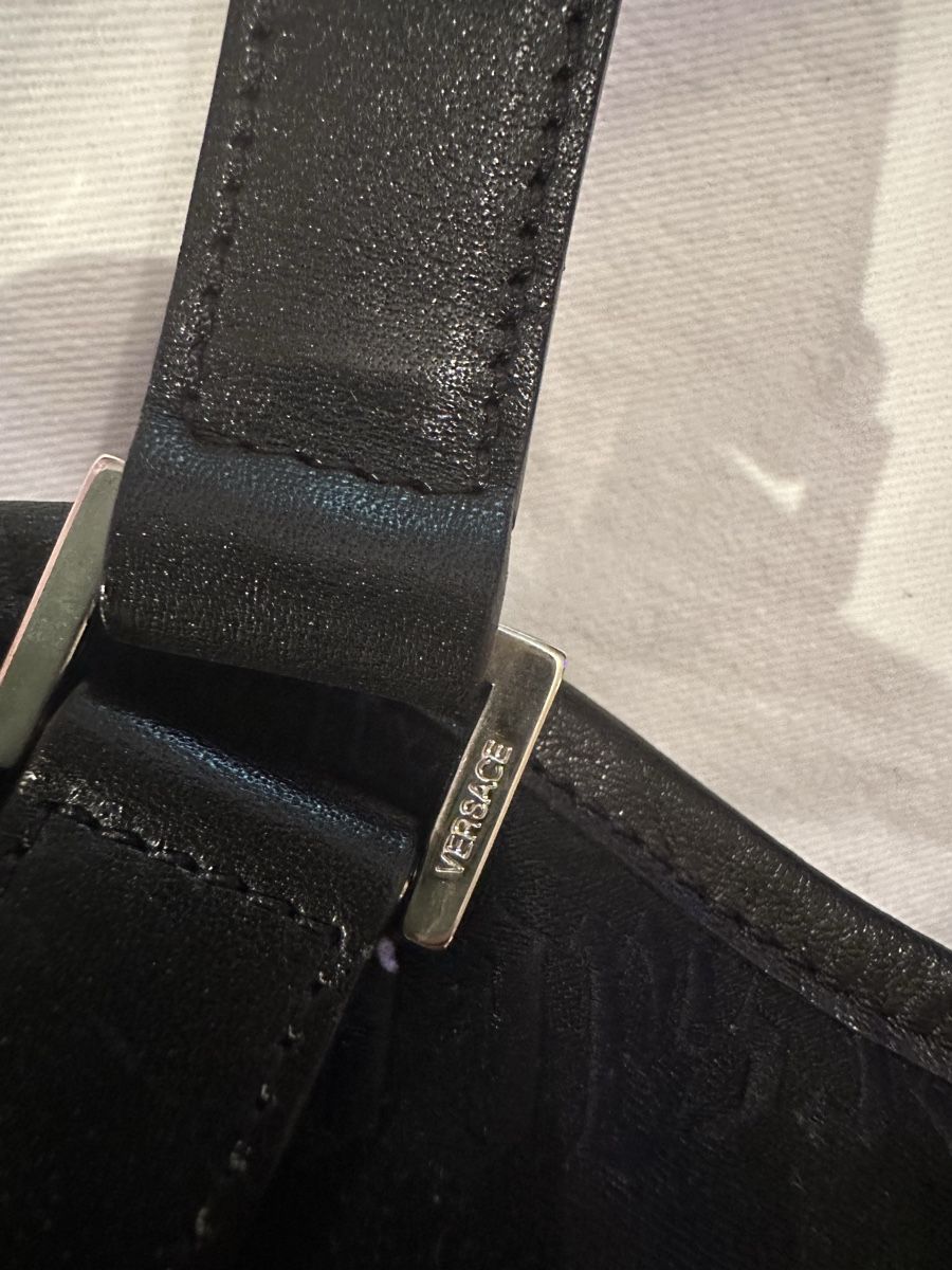 Versace Borse da donna: Sac Versace noir authentique - Élégant et Intemporel! – Nuovo (secondo la descrizione) da Genève venduto da MyPrivateDressing 7