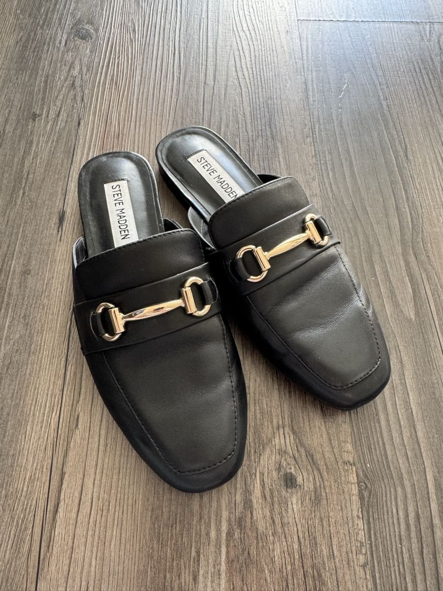 Steve Madden Damenschuhe: Steve Madden black mules - size 36 – Gebraucht aus Zürich von bib_y275 2