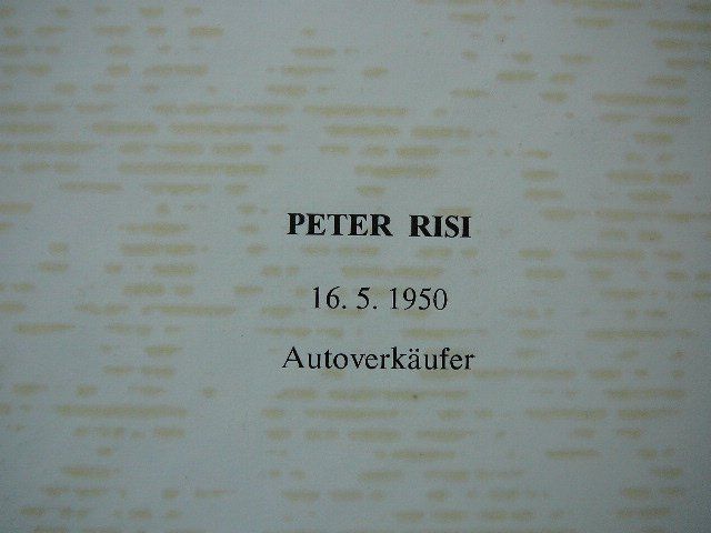Autogramme: Autogrammkarte Peter Risi FCZ – Gebraucht aus Horgen von Luftschutz 2