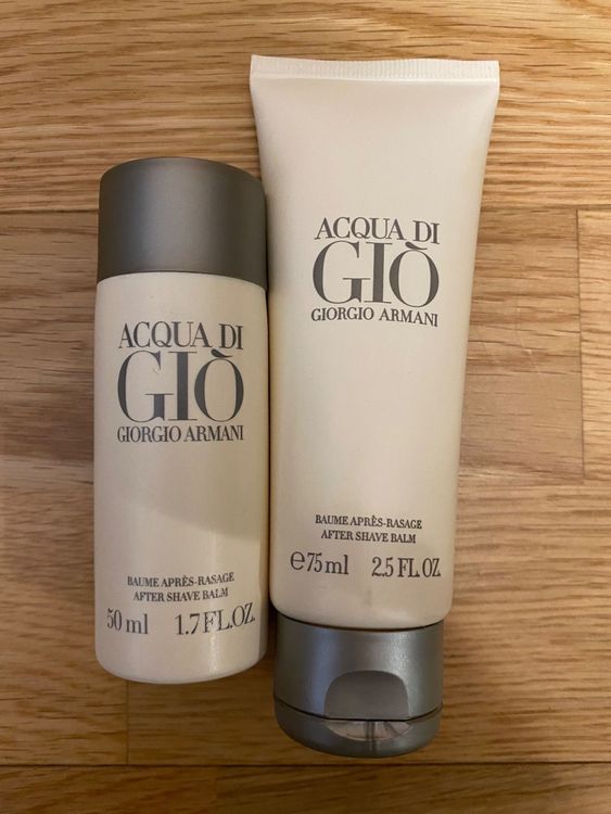 2x Acqua di Gio After Shave Balm NEU Kaufen auf Ricardo