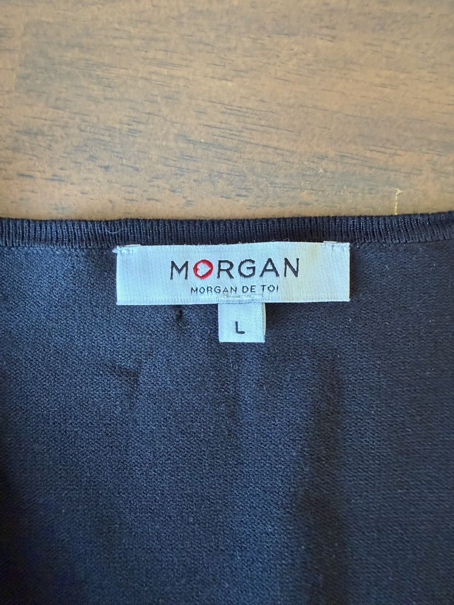 Morgan Vestiti: Morgan - Black knit dress with front zip – Usato da Nyon venduto da Deb_D39 6