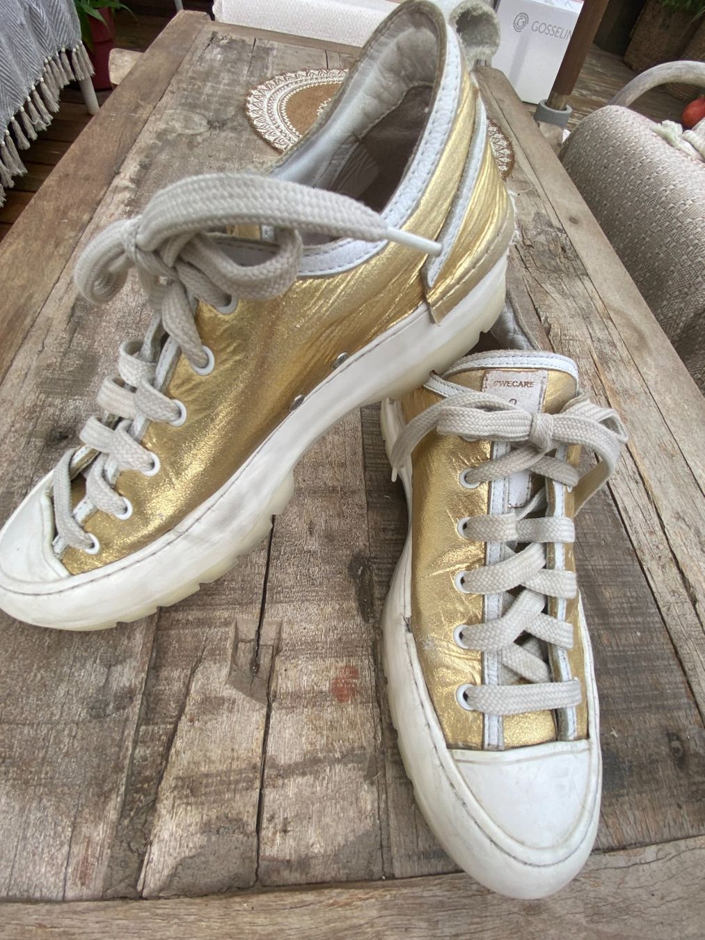 Scarpe da donna: Original Greyder Lab, Gold Sneaker,  Gr. 39 – Usato da Stetten SH venduto da jani-design