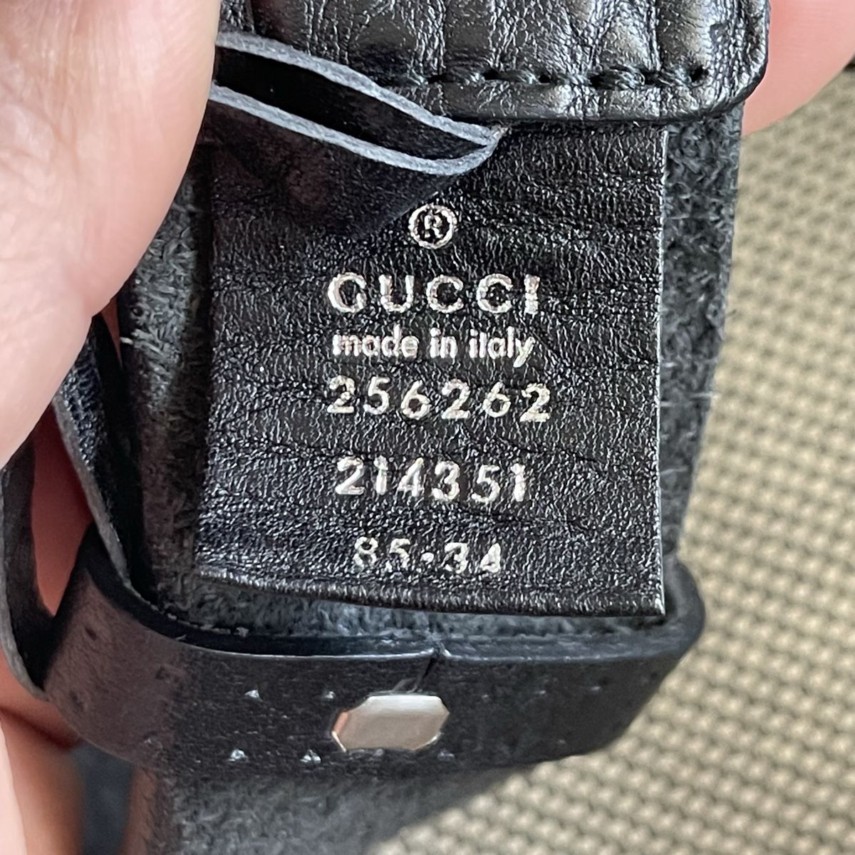 Gucci Cinture: Rare Gucci Pegasus leder gürtel, gr. 85 – Nuovo (secondo la descrizione) da Bern venduto da dek_7bjd 8