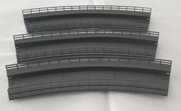 Märklin 74623 Rampenstück gebogen, C- Gleis, 3 Stk.