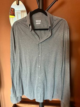 Brunello Cucinelli Jersey-Hemd, M