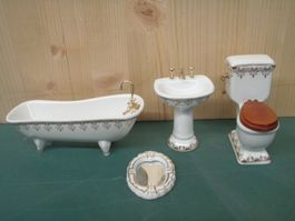 Edles badezimmer für's Puppenhaus