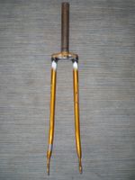 Fahrrad Vorderrad Gabel als Oldtimerteil