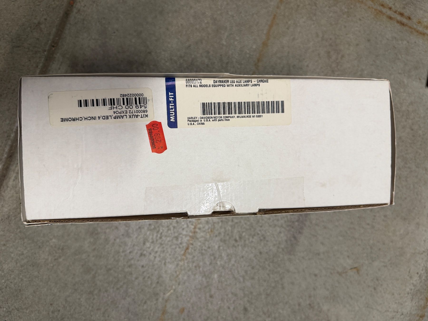 Harley-Davidson Fari: 68000172 Harley-Davidson LED Zusatzscheinwerfer – Nuovo e nell'imballaggio originale da Ostermundigen venduto da jas_9j7d 2