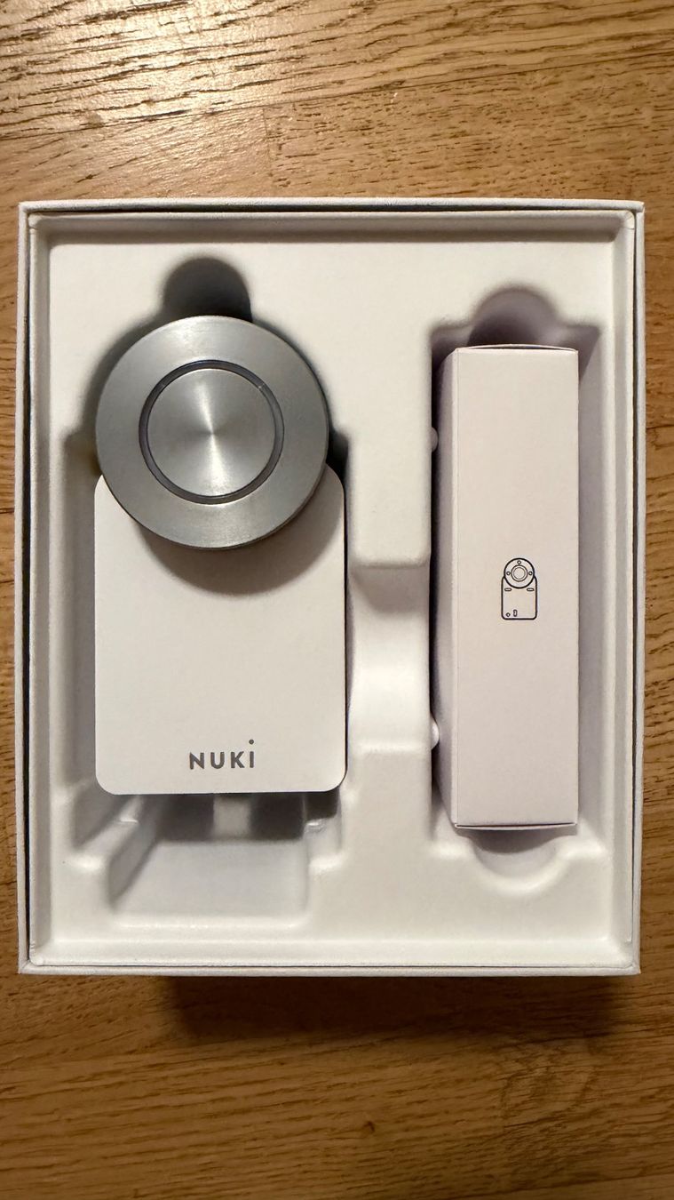 Nuki Lucchetti: NUKI SmartLock Pro 4. Gen + Opener + Bridge + Door Sensor – Nuovo (secondo la descrizione) da Liestal venduto da yss_j9rj 1