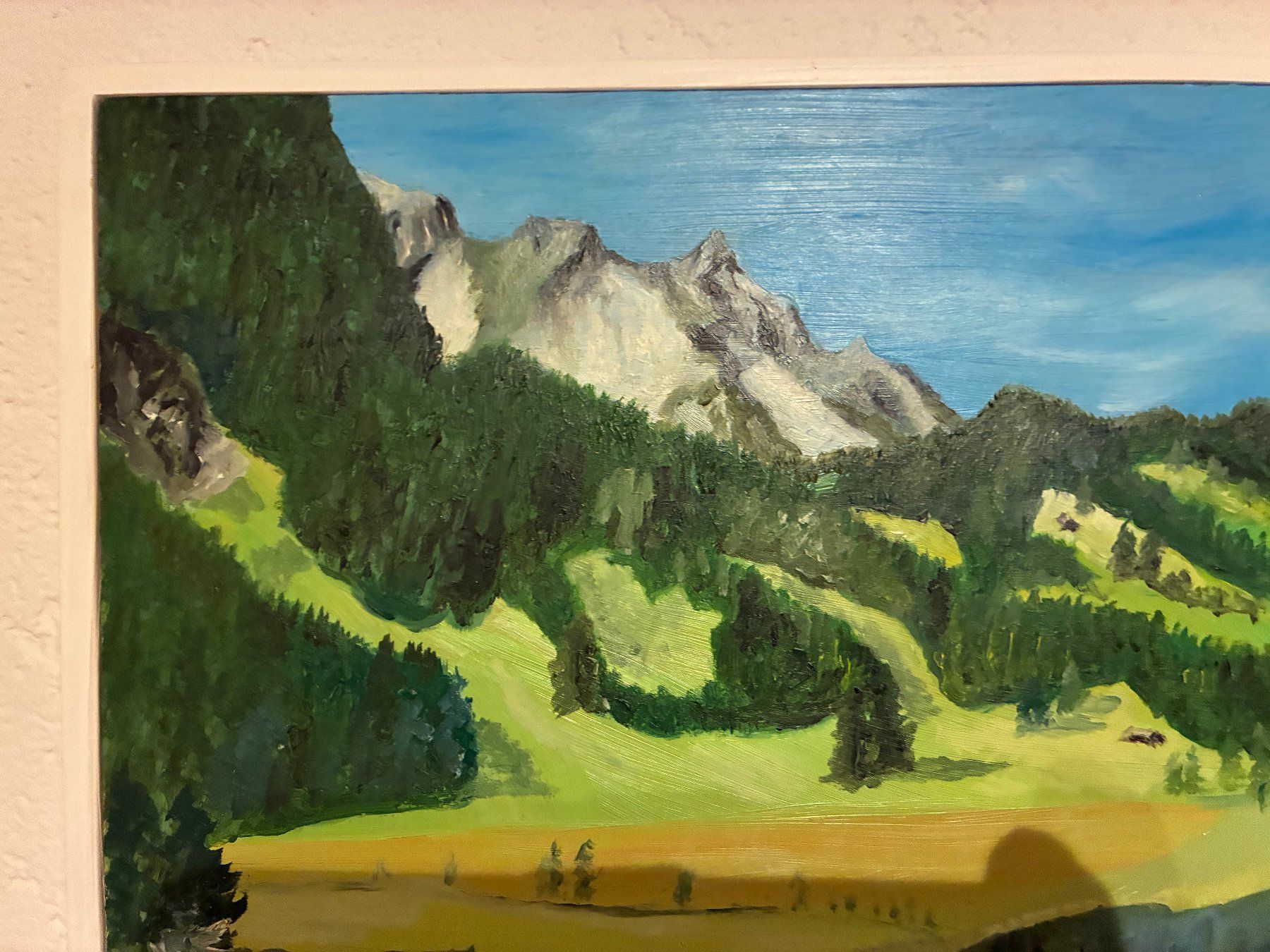 Gemälde: Oel Bild mit Lauenensee – Gebraucht aus Interlaken von Beny-Box 2
