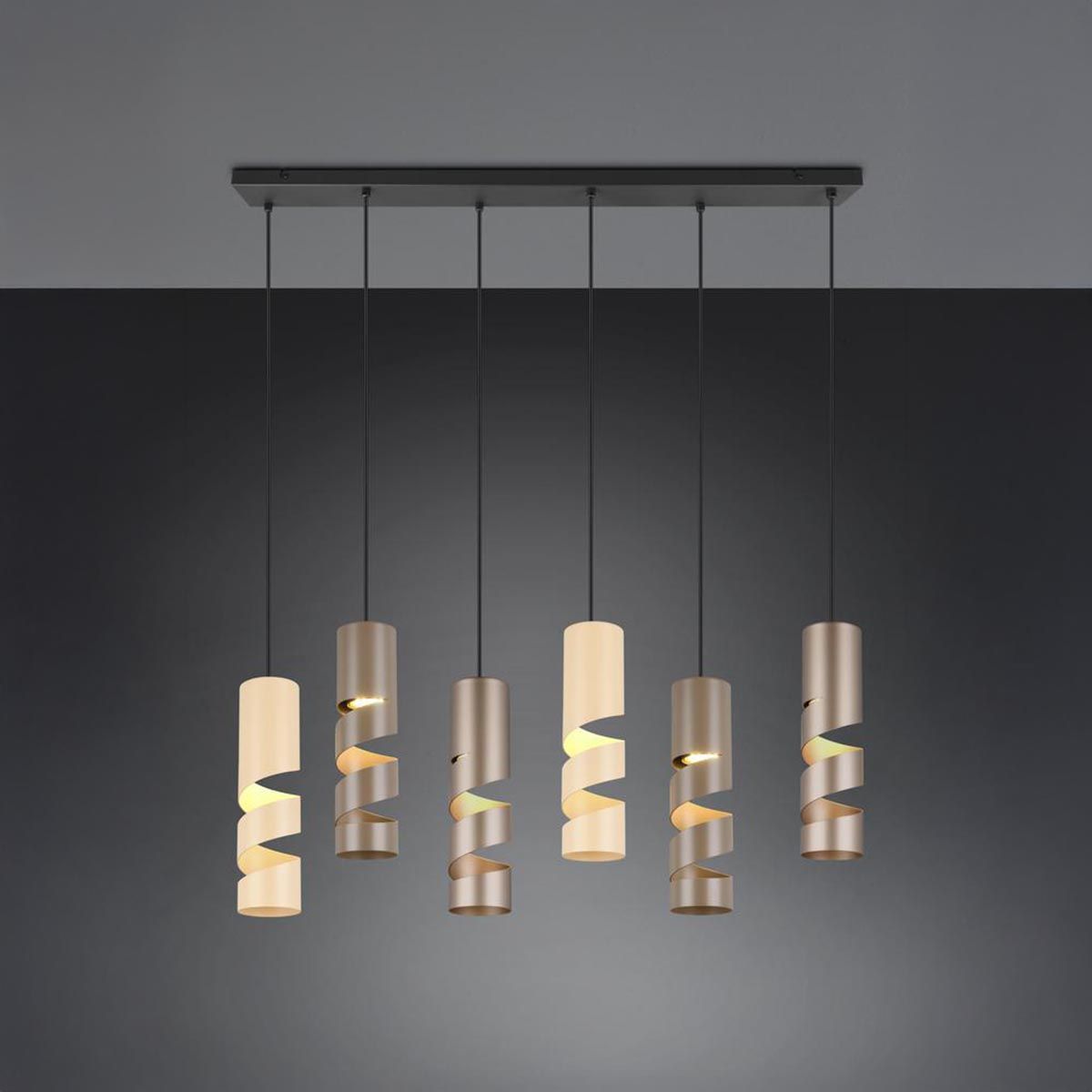 Lampadari & plafoniere: Pendelleuchte, 6 Spots, 100 cm x 14 cm – Nuovo (secondo la descrizione) da Kreuzlingen venduto da Smart-Light 3