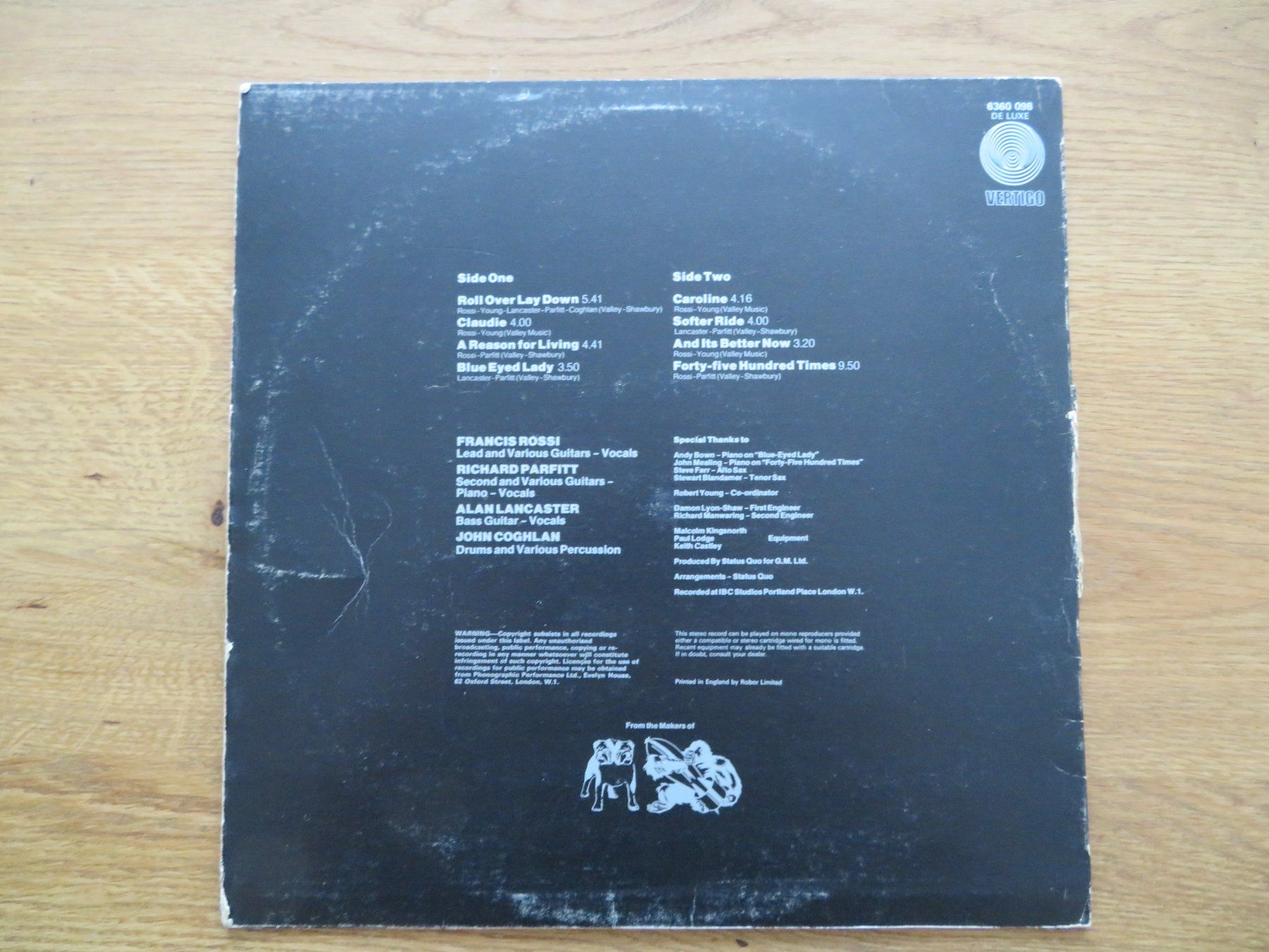 Dischi in vinile: STATUS QUO HELLO – Usato da Zürich venduto da max_cp5f 1