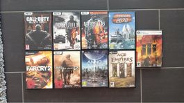 PC Spiele Collection: Far Cry 2, BF3, Anno, Age of Empires