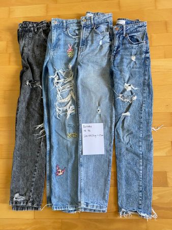 Bershka Hosen, 4er Pack, Gr. 32 (ca. 10-12j.). Auch einzeln!