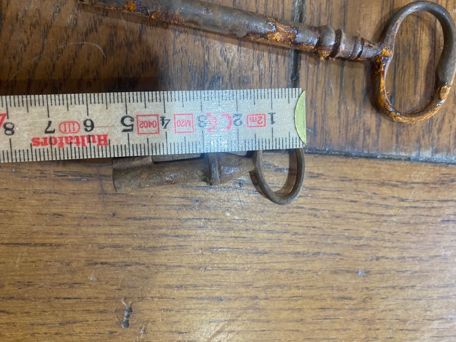 Chiavi: Lot clé clef ancienne 3-12cm O – Usato da Lajoux JU venduto da Briard0 3