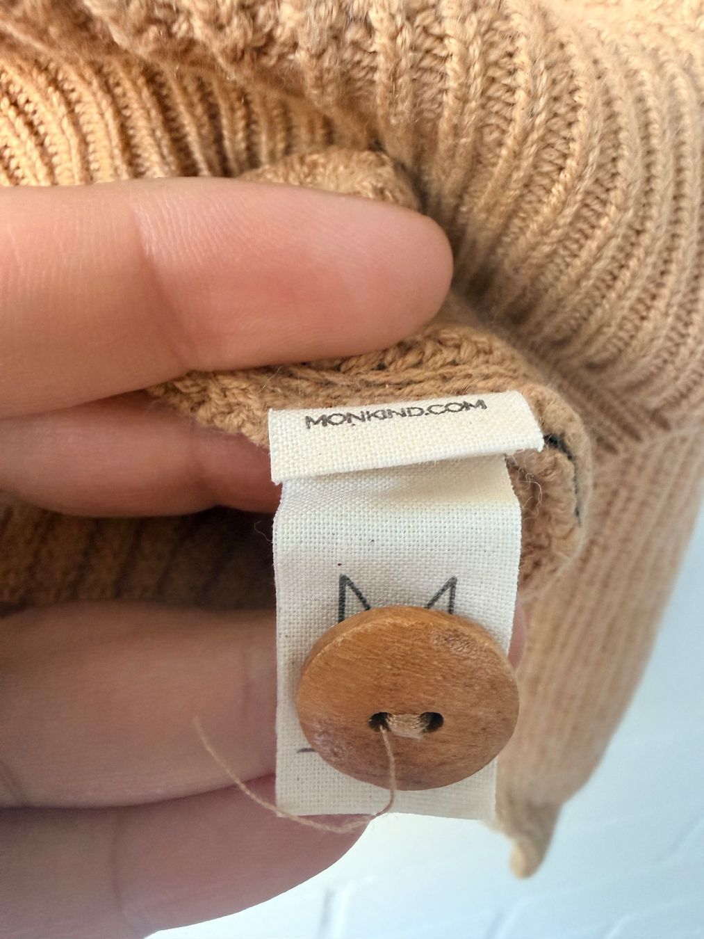 Jacken: Monkind Strickjacke Beige Gr.44/46 – Neu (gemäss Beschreibung) aus Brütten von Rod816 5