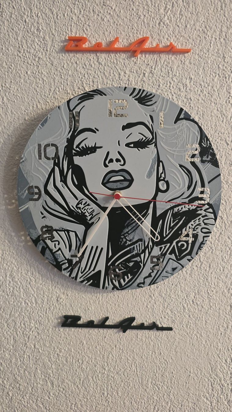 Orologi da terra & Orologi da parete: Marilyn Monroe Wanduhr – Nuovo (secondo la descrizione) da Winznau venduto da johny_wayne