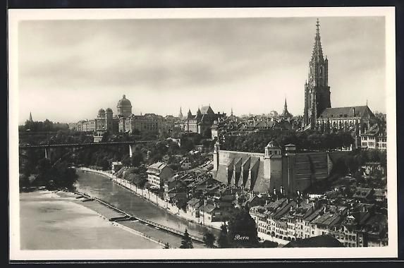 Ansichtskarten: Bern, Teilansicht mit Bundespalast und M – Gebraucht aus Berlin von bartko-reher