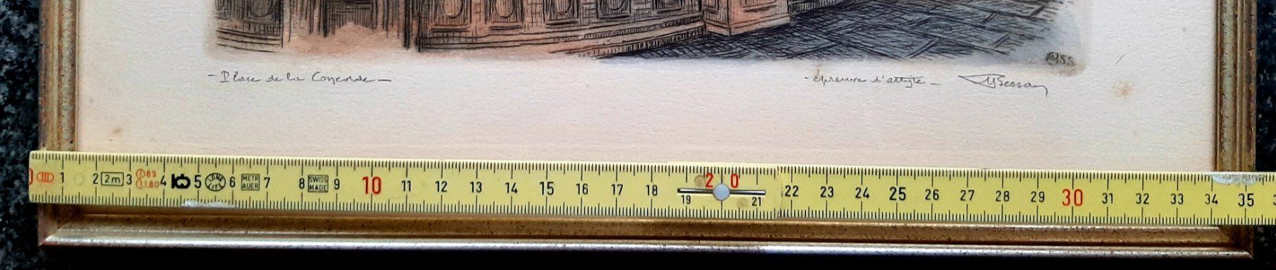 Grafica & Litografie: Epreuve d'artiste Marcel Bessan – Usato da Montet (Glâne) venduto da Koada2 5