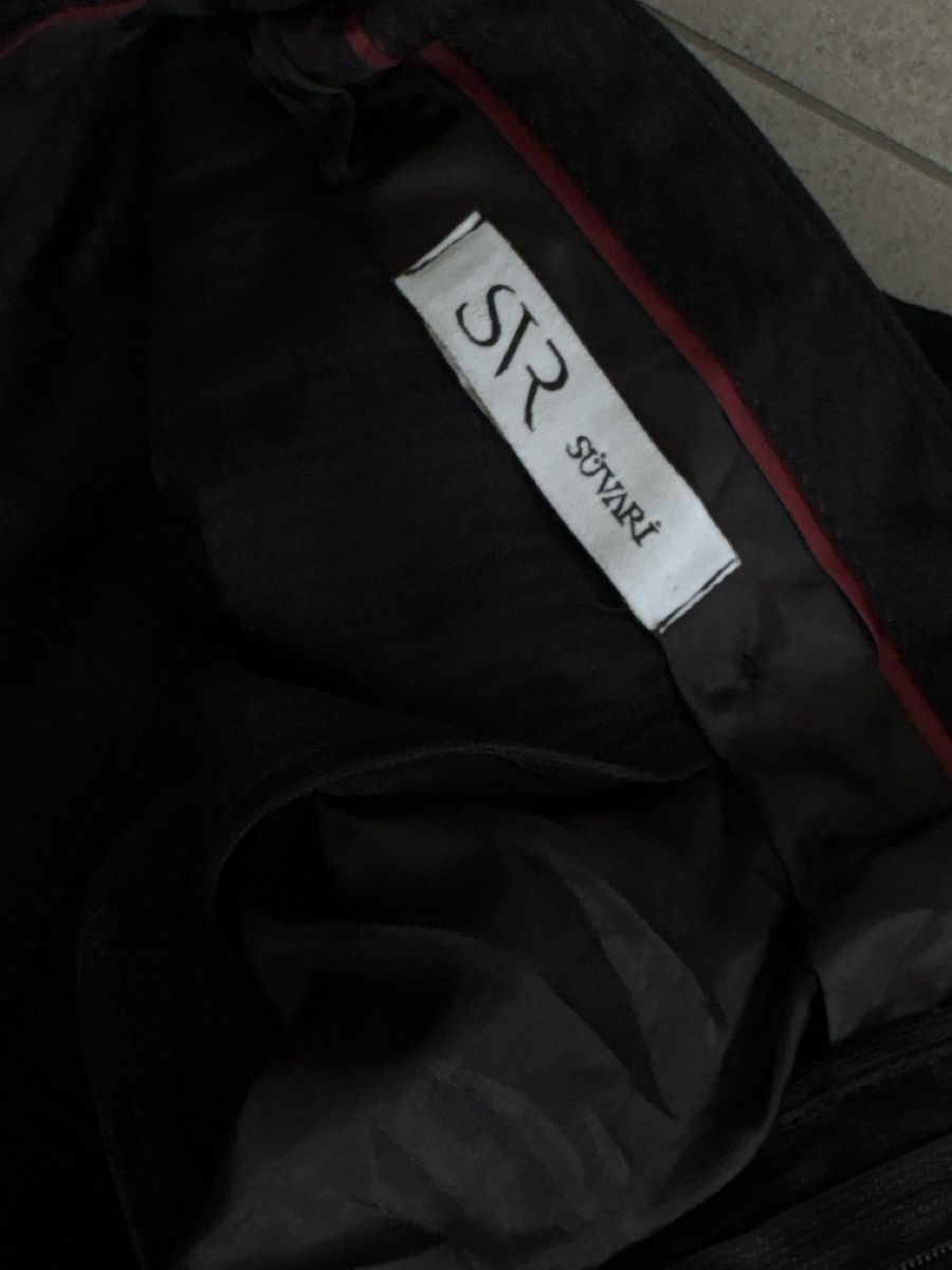 Pantaloni: Herren Hose schwarz Grösse 50 – Usato da Elsau venduto da shoppa 2