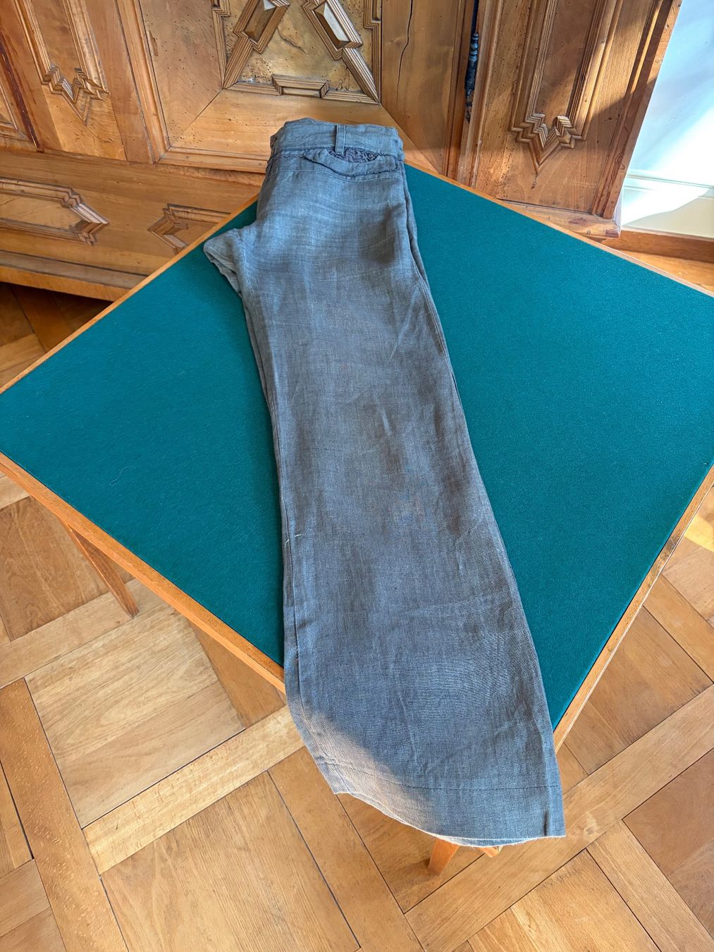 Nile Pantaloni: NILE Hose Gr. S  100 % Leinen – Usato da Interlaken venduto da Bona55 7