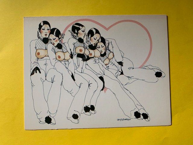 Cartoline postali: Erotisme  Olivia De Bernardinis 1979 – Usato da St-Prex venduto da Epicard