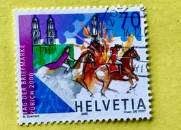 Nr.1013 Tag der Briefmarke, Zürich 2000 Sondermarken 