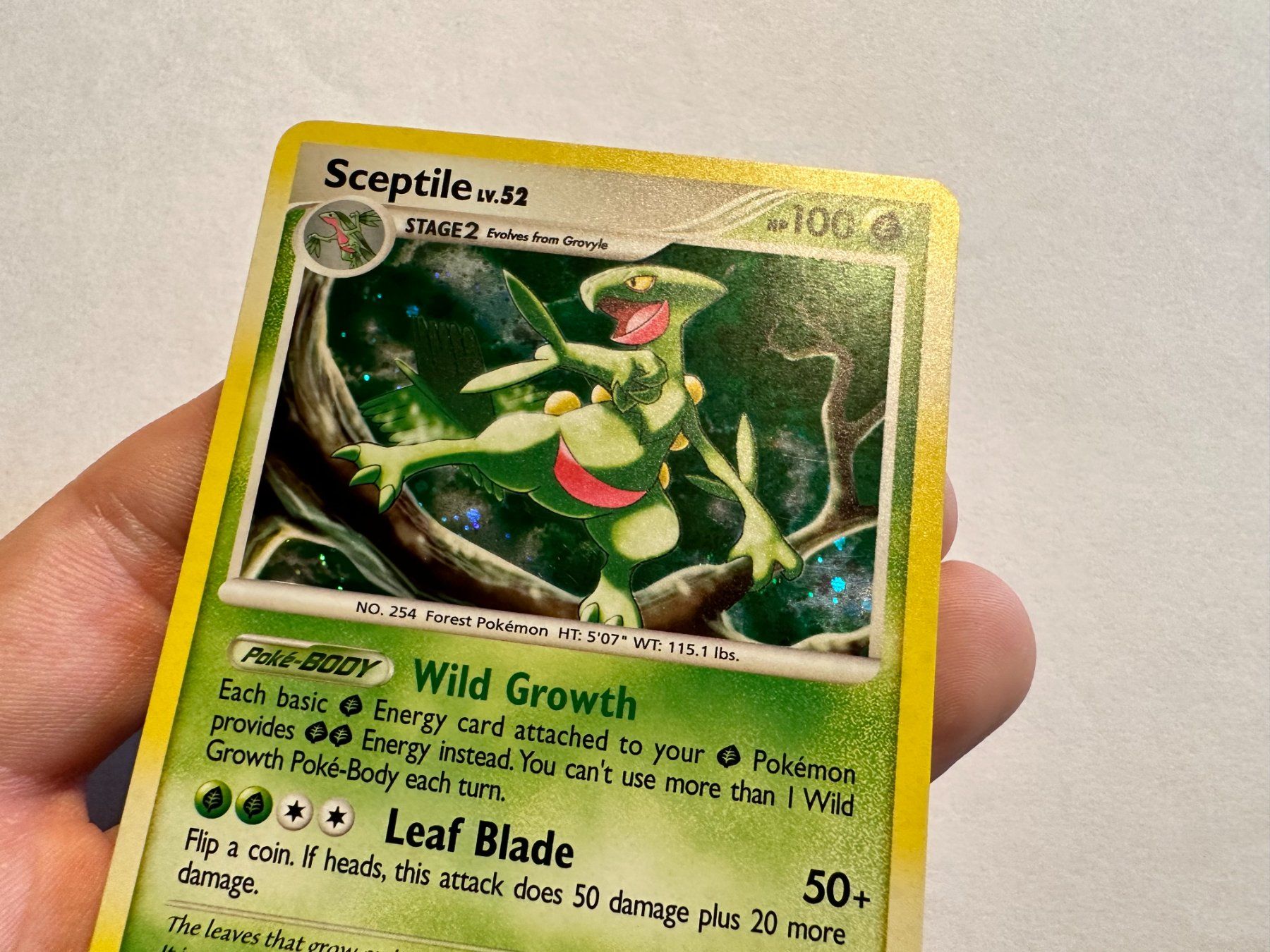 Pokémon Carte collezionabili: Sceptile holo D&P Great Encounters EN – Usato da Hagendorn venduto da Pokecollectorch 2